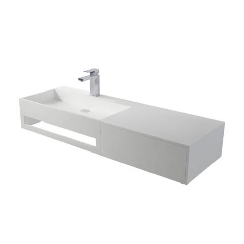 Progetto Axa 1200 Wall Basin with Drawer